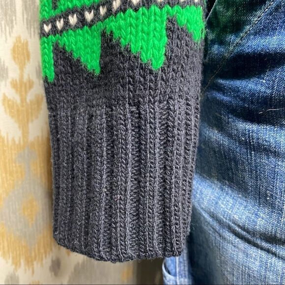 Polo Ralph Lauren Unisex Multi Geometric Shawl Collar Apres Ski Sweater - Picture 8 of 16